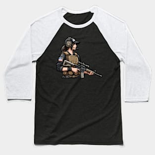 Tactical Girl Baseball T-Shirt